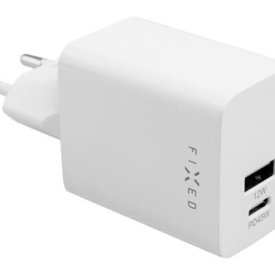 Fixed Mini USB-C/USB Travel Charger 45W | FIXC45M-CU-WH
