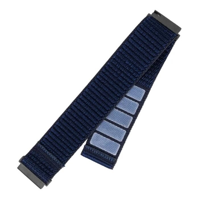 Fixed | Sporty Strap with Quick Release 22mm for Smartwatch | 160-210 mm | Dark blue | Nylon