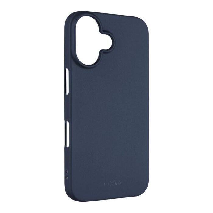 Fixed Story | Back cover | Apple | iPhone 16 | Rubberized | Blue
