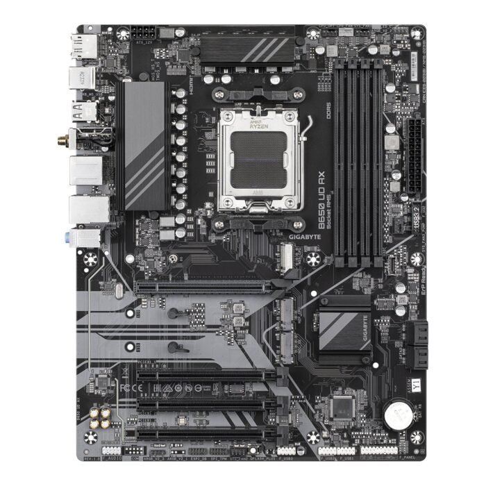 Gigabyte B650 UD AX | Processor family AMD Ryzen | Processor socket AM5 | DDR5 | Number of SATA connectors 4