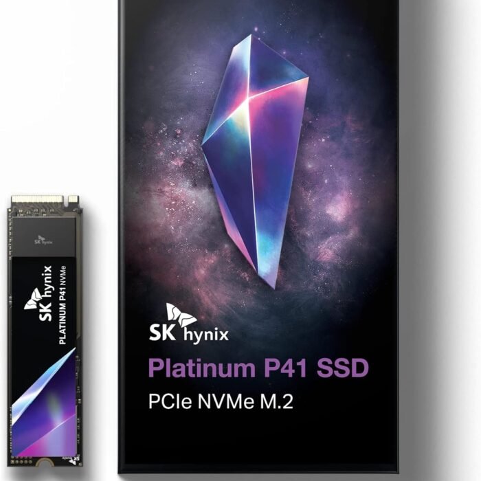 SK Hynix Platinum P41 SSD | 2000 GB | SSD form factor M.2 2280 | Solid-state drive interface PCIe Gen4x4 | Read speed 7000 MB/s | Write speed 6500 MB/s