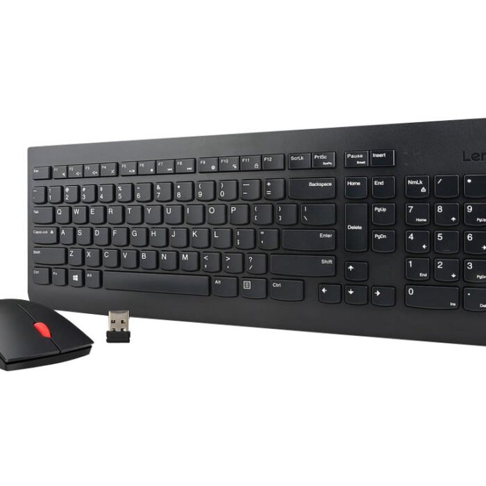 Lenovo Essential | Wireless Keyboard and Mouse Combo - Nordic | Keyboard and Mouse Set | Wireless | Nordic | Numeric keypad | Wireless connection