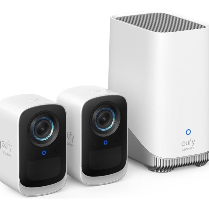 Anker Eufy Security Camera, 2+1 Kit | eufyCam 3C | F/1.4 | IP65 | MicroSD