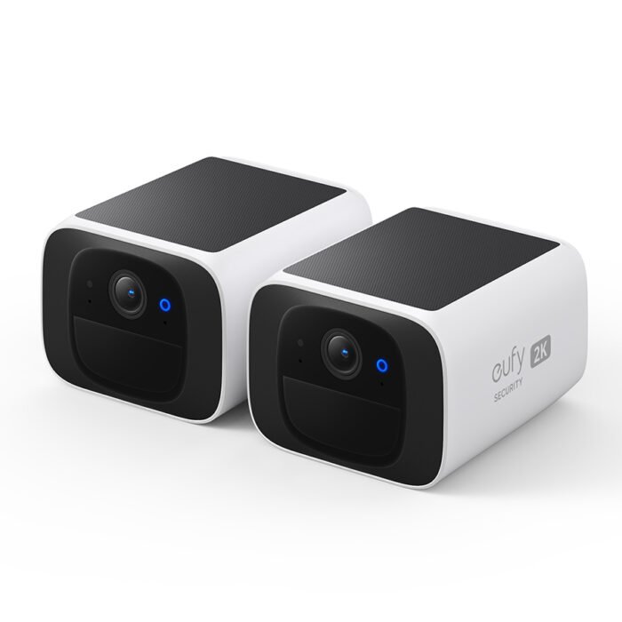 Anker Eufy Security Camera, 2 Pack | S220 SoloCam | F/1.6 | IP67