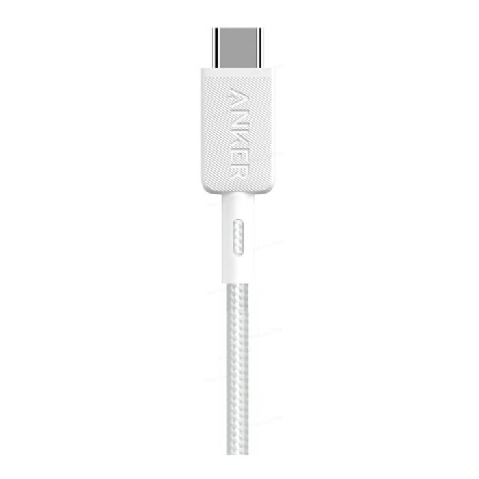 Anker 322 Nylon Cable, White | A81H6G21 | USB-A to USB-C