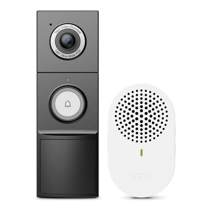 TP-LINK Video Doorbell Camera | Tapo D235 | 5 MP | 1.18mm/F1.8 | IP66 | H.264 | Micro SD, Max. 512