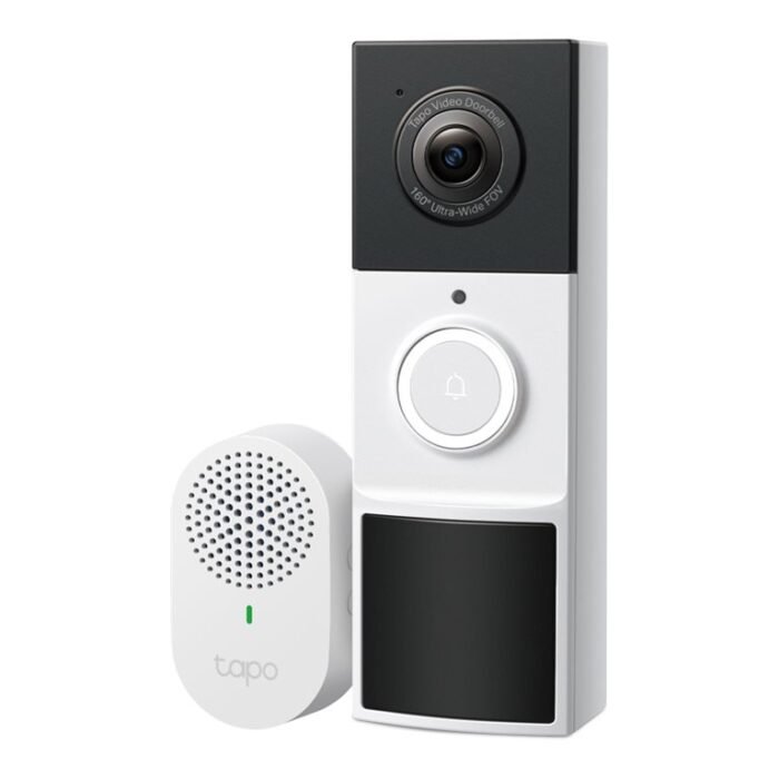 TP-LINK Video Doorbell Camera | Tapo D210 | 3 MP | 1.18mm/F1.8 | IP65 | H.264 | Micro SD, Max. 512