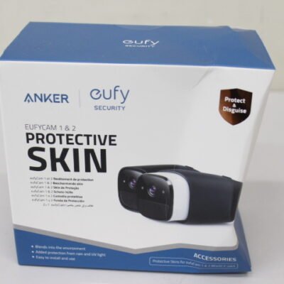 SALE OUT. Anker Eufy 2 Set Silicone Skins In Black For EufyCam & EufyCam 2, Black | Anker Eufy | 2 Set Silicone Skins In Black | 24 month(s) | DAMAGED PACKAGING