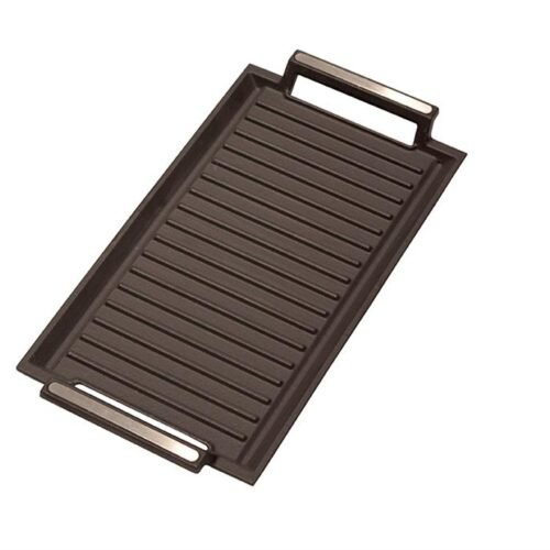 CATA | BBQ grill for induction, 22.8 x 43.2 x 3.8 cm | Black