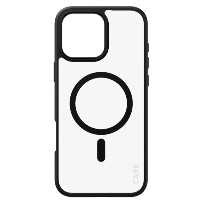 CARE Flagship Case | Back cover | Apple | iPhone 16 Pro Max | Recycled plastic | Black | MagSafe