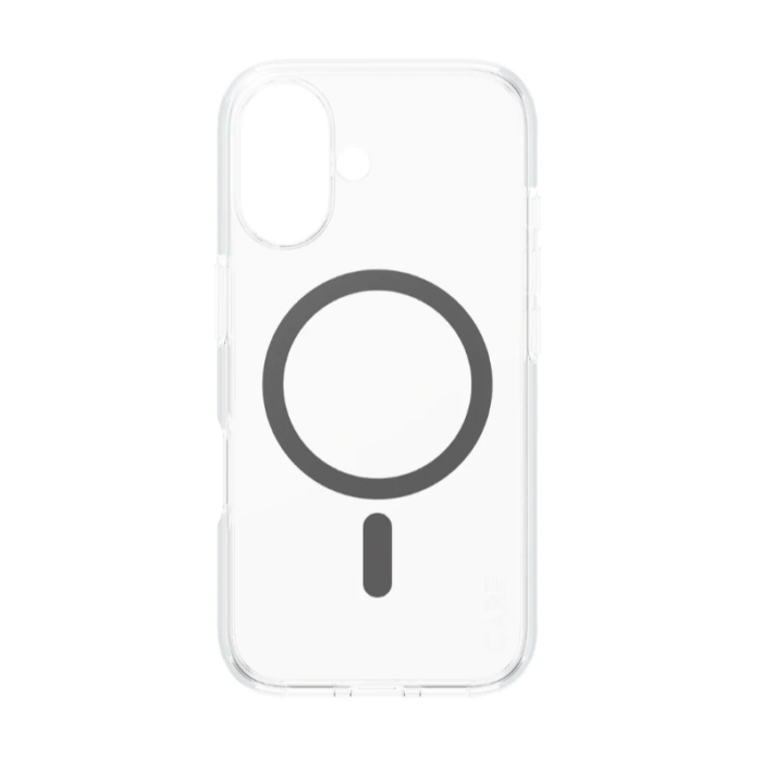 CARE Flagship Case | Back cover | Apple | iPhone 16 | Recycled plastic | Black | MagSafe