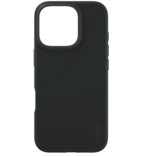 CARE Fashionable Case | Back cover | Apple | iPhone 16 PRO | Recycled plastic | Black