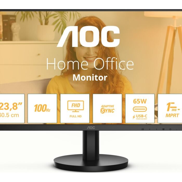 AOC 24B3CA2 | 23.8 " | IPS | FHD | 100 Hz | 1 ms | 1920 x 1080 pixels | 250 cd/m² | HDMI ports quantity 1 | Black