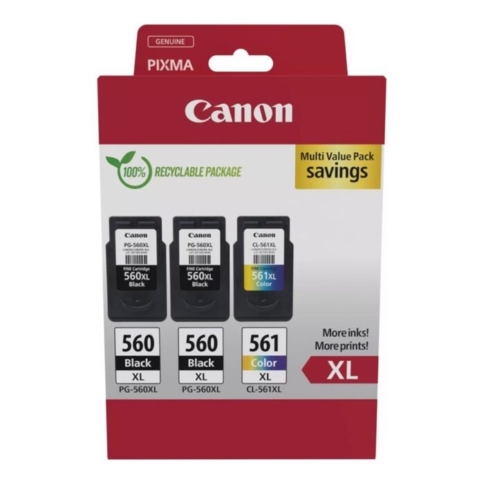 Canon PG-560XLX2/CL-561XL MULTI | Ink cartridges | Colour (cyan, magenta, yellow, black)