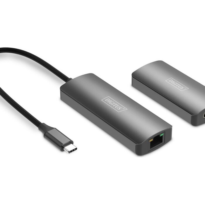 Digitus 4K Video Extender (USB-C - HDMI), 30 m | DS-55343 | Black