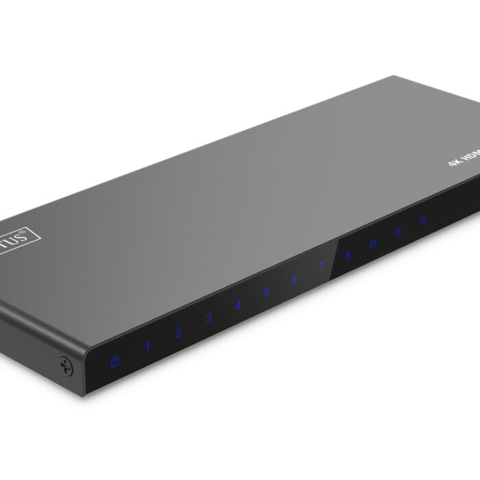 Digitus 4K HDMI Splitter, 1x8 | DS-55338 | Black