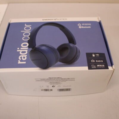 SALE OUT. Energy Sistem Radio Color Wireless Headphones with FM radio, Indigo | Energy Sistem | DAMAGED PACKAGING, SCRATCHES ON SIDES