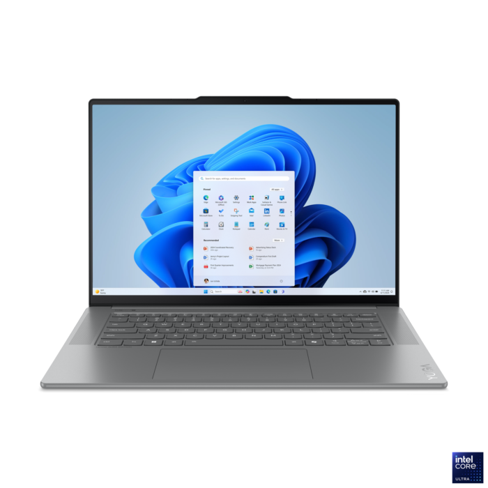 Lenovo Yoga Slim 7 15ILL9 | Luna Grey | 15.3 " | IPS | Touchscreen | 2.8K WQXGA+ | 2880 x 1800 pixels | Glossy | Intel Core Ultra 7 | 256V | 16 GB | Soldered LPDDR5x | Solid-state drive capacity 1000 GB | Intel Arc Graphics | Windows 11 Home | 802.11be | Bluetooth version 5.4 | Keyboard language English | Keyboard backlit | Warranty 24 month(s) | Battery warranty 12 month(s)