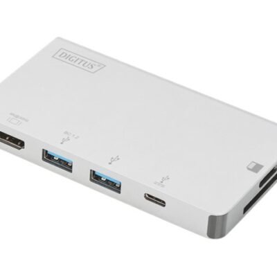 Digitus USB Type-C Multiport Travel Dock, 6 Port | DA-70867 | USB 3.0 (3.1 Gen 1) ports quantity 2 | HDMI ports quantity 1