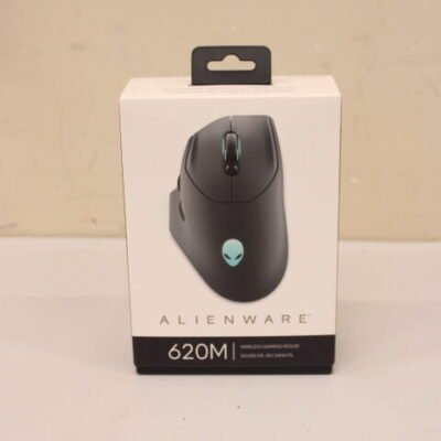 SALE OUT. Dell Alienware Wireless Gaming Mouse - AW620M (Dark Side of the Moon) | Dell | Gaming Mouse | AW620M | Wired/Wireless | Alienware Wireless Gaming Mouse | Dark Side of the Moon | USED, SCRATCHES ON BACK