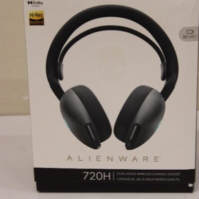 SALE OUT. Dell Alienware Dual Mode Wireless Gaming Headset - AW720H (Dark Side of the Moon) | Dell | Alienware Dual Mode Wireless Gaming Headset | AW720H | Wireless | Over-Ear | DAMAGED PACKAGING, USED AS DEMO | Noise canceling | Wireless
