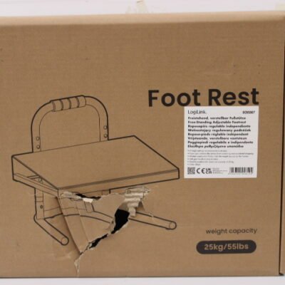SALE OUT. LogiLink EO0007 Free-standing adjustable footrest | Logilink | Free-standing adjustable footrest | EO0007 | DAMAGED PACKAGING