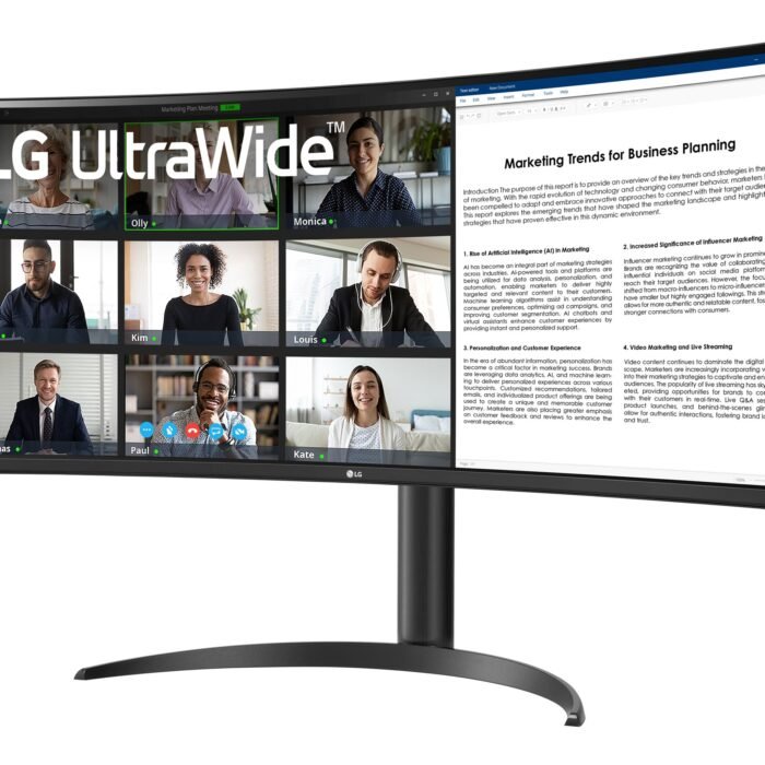 LG 34WR55QK-B | 34 " | VA | 21:9 | 100 Hz | 5 ms | 3440 x 1440 pixels | 300 cd/m² | HDMI ports quantity 2 | Warranty 24 month(s)