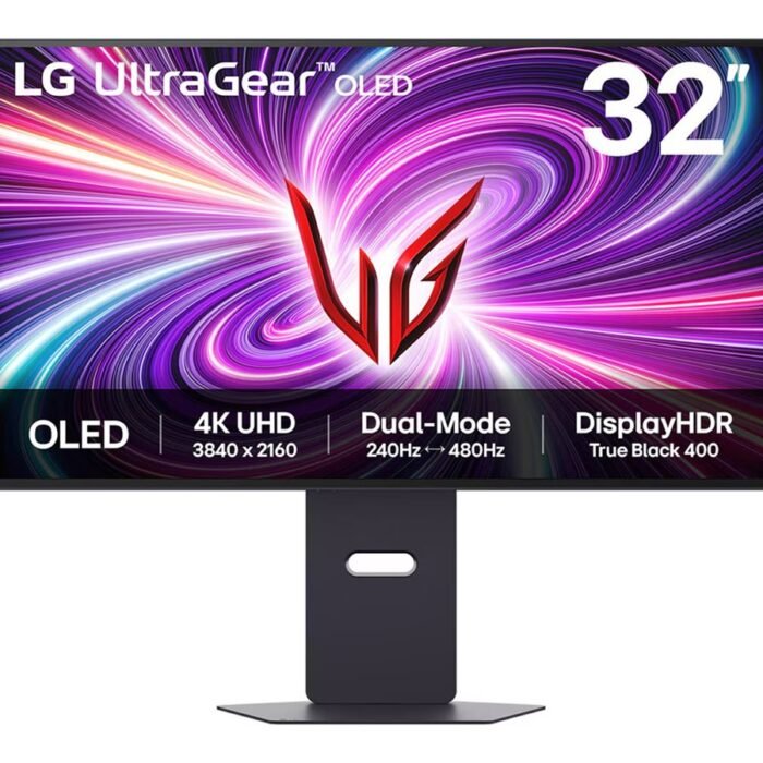 LG 32GS95UV-B | 32 " | OLED | 16:9 | 240 Hz | 0.03 ms | 3840 x 2160 pixels | 275 cd/m² | HDMI ports quantity 2