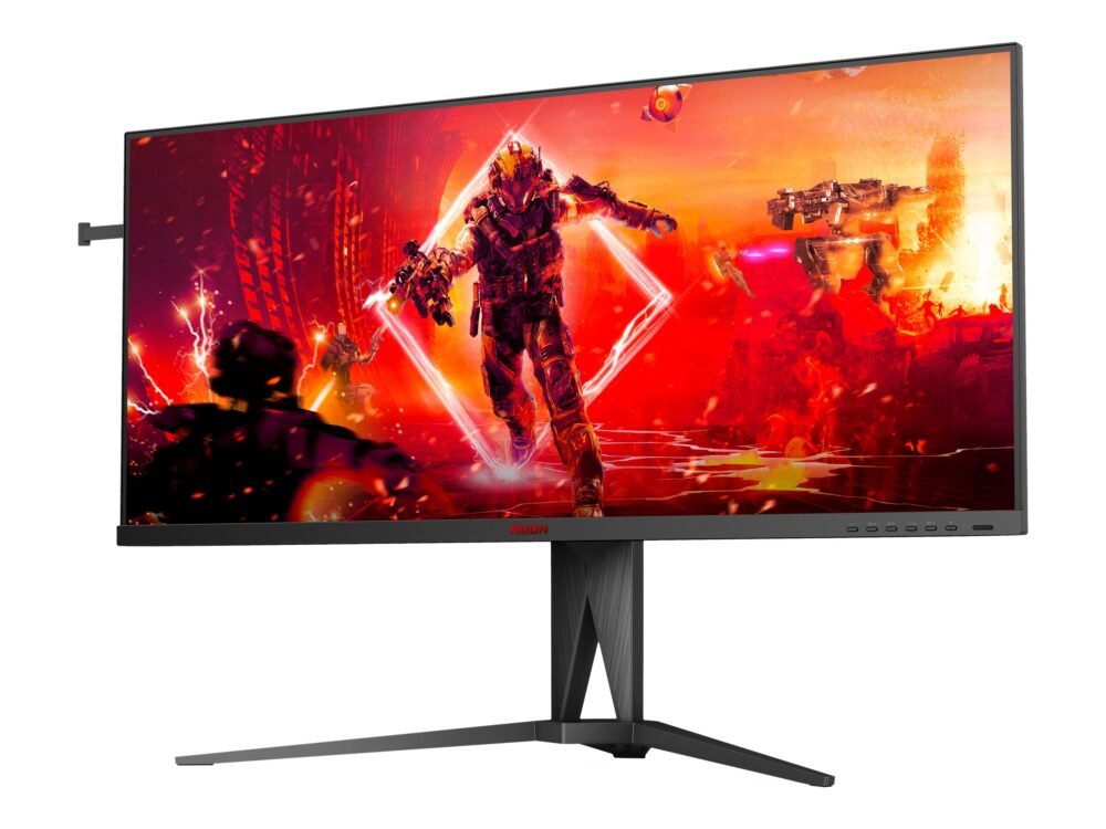 AOC AG405UXC | IPS | WQHD | 21:9 | 144 Hz | 1 ms | 3440 x 1440 pixels | 350 cd/m² | HDMI ports quantity 2 | Black - Image 3