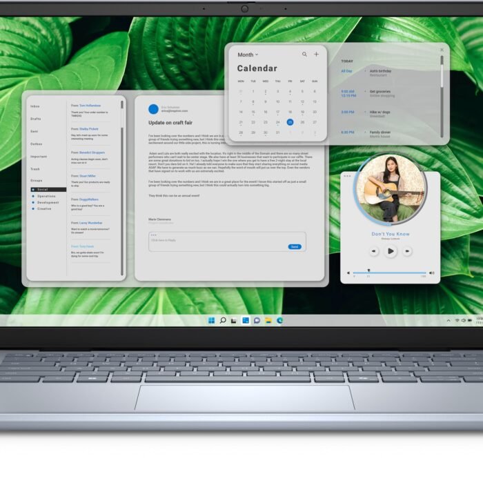 Dell Inspiron 14 5445 | Ice Blue | 14 " | WVA | FHD+ | 1920 x 1200 pixels | Anti-glare | AMD Ryzen 5 | 8540U | 16 GB | DDR5 | Solid-state drive capacity 1000 GB | AMD Radeon Graphics | Windows 11 Home | 802.11ax | Keyboard language English | Keyboard backlit | Warranty 36 month(s)