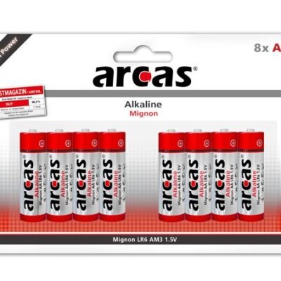 Arcas | AA/LR6 | Alkaline | 8 pc(s)