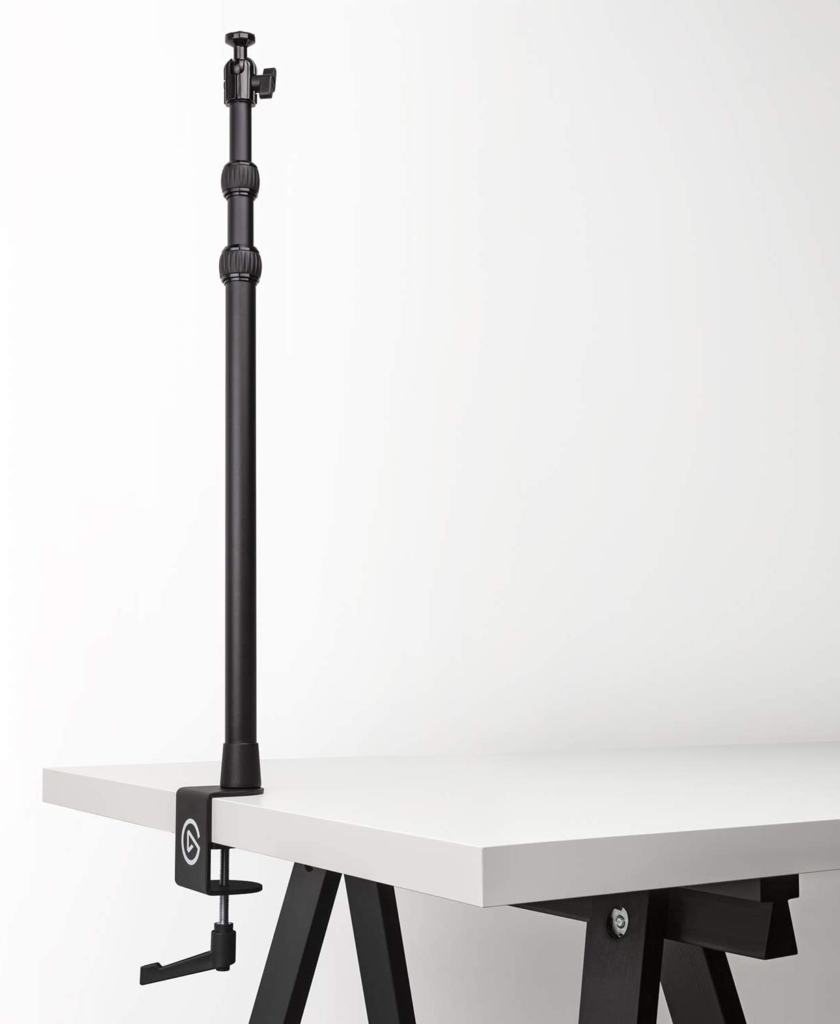 Elgato | Master Mount L | The ultimate space-saving standalone solution and all-essential host to a multitude of accessories; Two sizes, each with a ball head, 1/4-inch screw and padded clamp. For precise height adjustment in setups where maximum stability is key; Clamp to a desk, mount your device, and set the ideal height. With or without accessories, Master Mount gets your gear off the ground and into your workflow; Overhead setups, multiple mounting points, freestanding applications. All Multi Mount components are inter-compatible, so you can customize your configuration on the fly - Image 2