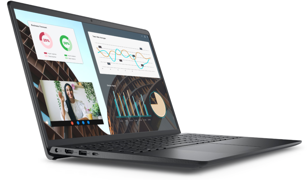Dell | Vostro 15 3530 | Black | 15.6 " | WVA | FHD | 1920 x 1080 | Anti-glare | Intel Core i3 | i3-1305U | 8 GB | DDR4 | Solid-state drive capacity 512 GB | Intel UHD Graphics | Windows 11 Pro | 802.11ac | Keyboard language English | Keyboard backlit | Warranty 36 month(s) | Battery warranty 12 month(s) - Image 2