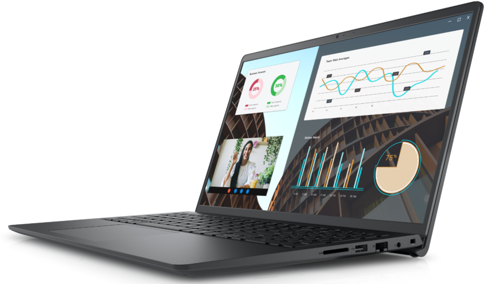 Dell | Vostro 15 3530 | Black | 15.6 " | WVA | FHD | 1920 x 1080 | Anti-glare | Intel Core i3 | i3-1305U | 8 GB | DDR4 | Solid-state drive capacity 512 GB | Intel UHD Graphics | Windows 11 Pro | 802.11ac | Keyboard language English | Keyboard backlit | Warranty 36 month(s) | Battery warranty 12 month(s) - Image 3
