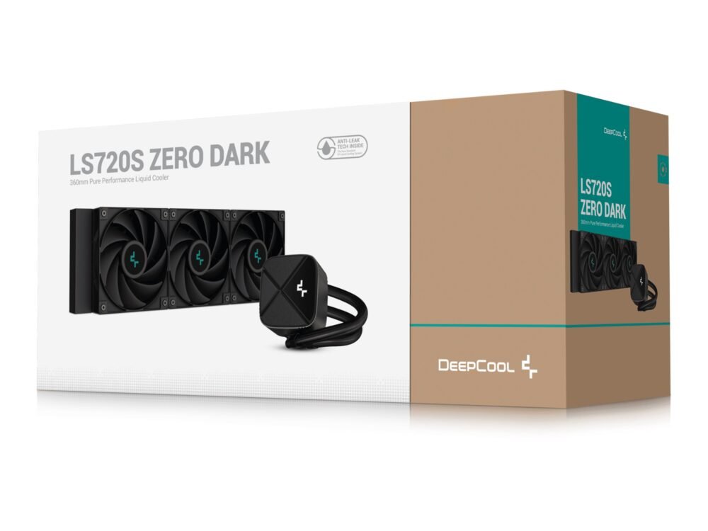 Deepcool | Digital Liquid CPU Cooler | LS720S ZERO DARK | Intel, AMD - Image 3