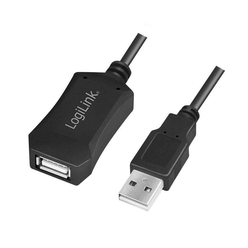 Logilink | USB 2.0 repeater 5m | USB-A to USB-A USB A male | USB A female