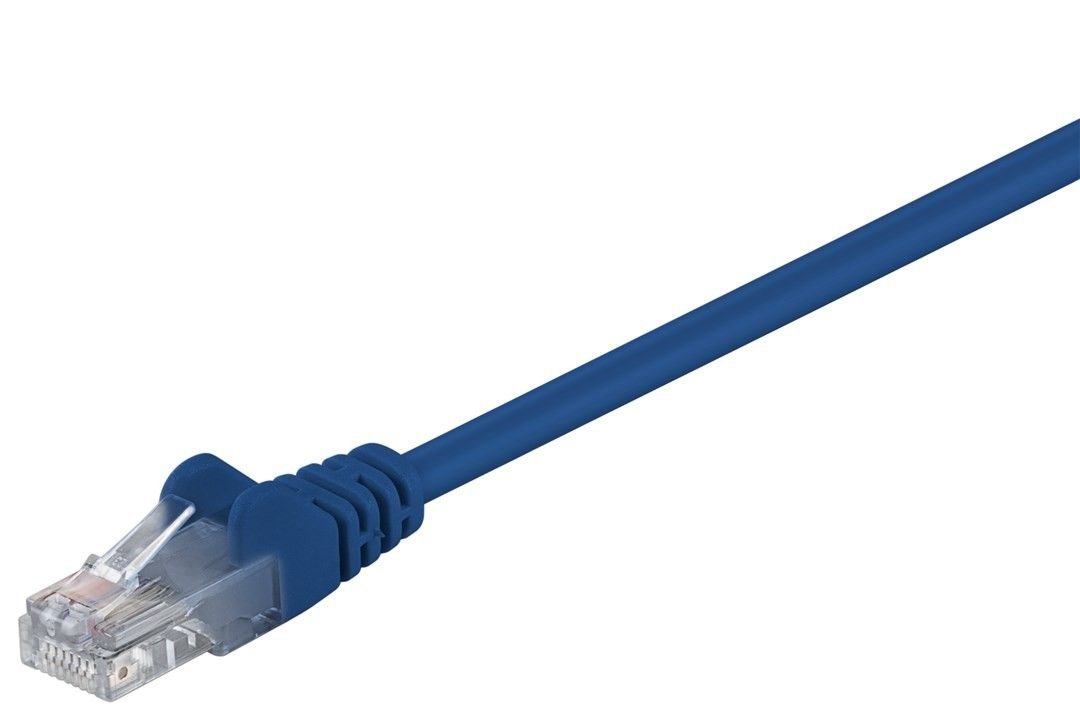 Goobay | CAT 5e patch cable, U/UTP | 68345 | Blue