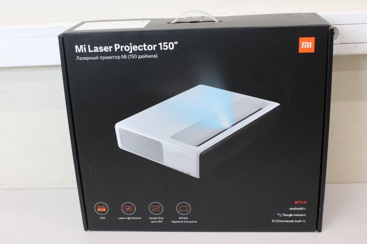 SALE OUT. Xiaomi Mi Laser Projector 150" White EU | Xiaomi | Mi 150 Laser Projector SJL4005GL | Full HD (1920x1080) | 5000 ANSI lumens | White | DEMO | Wi-Fi