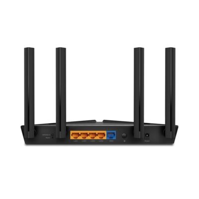 Wi-Fi 6 Router | Archer AX1500 | 802.11ax | 1201+300 Mbit/s | 10/100/1000 Mbit/s | Ethernet LAN (RJ-45) ports 4 | Mesh Support No | MU-MiMO Yes | Antenna type Fixed