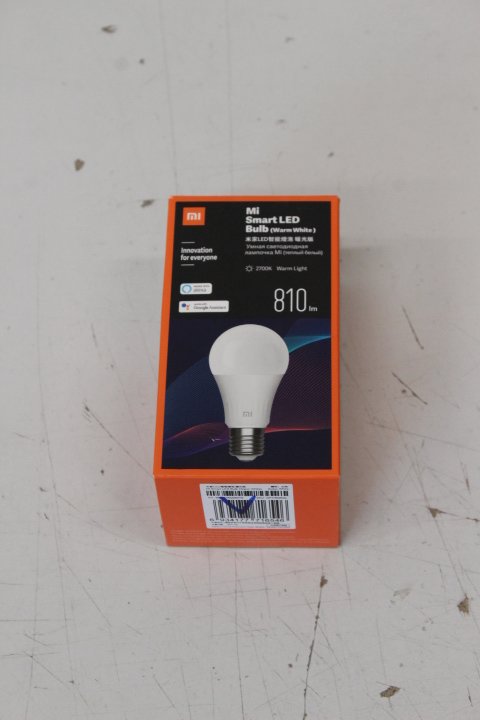 SALE OUT. Xiaomi Mi Smart LED Bulb (Warm White) | Xiaomi | Mi Smart LED Bulb | GPX4026GL | 810 lm | 9 W | 2700 K | Warm White | DEMO | 25000 h | LED | 220-240 V