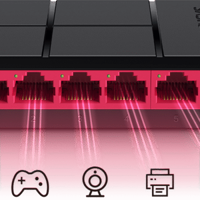 Mercusys | Switch | MS105G | Unmanaged | Desktop | Power supply type External