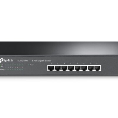 TP-LINK | 8-Port Gigabit Switch | TL-SG1008 | Unmanaged | Desktop/Rackmountable