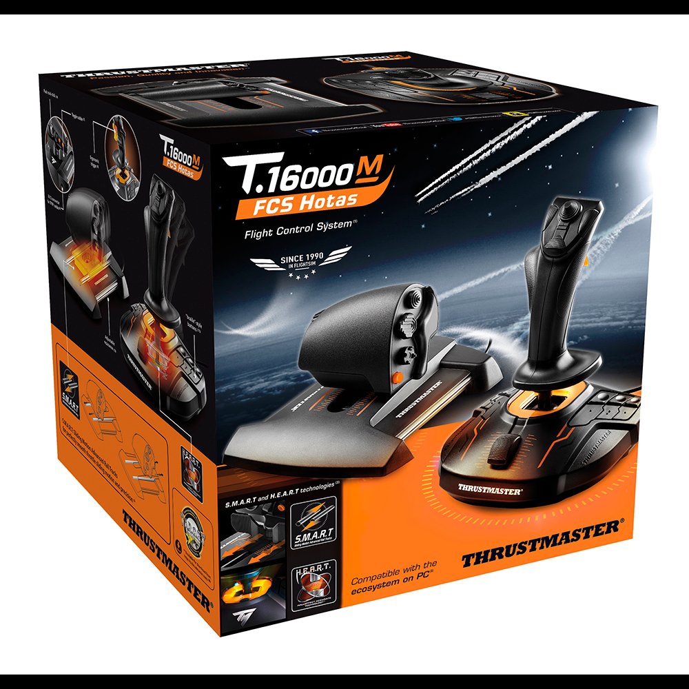 Thrustmaster | Joystick T 16000M FCS Hotas | Black