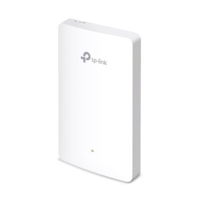 TP-LINK | AX1800 Wall-Plate Dual-Band Wi-Fi 6 Access Point | EAP615-Wall | 802.11ax | 10/100/1000 Mbit/s | Ethernet LAN (RJ-45) ports 4 | MU-MiMO Yes | PoE out