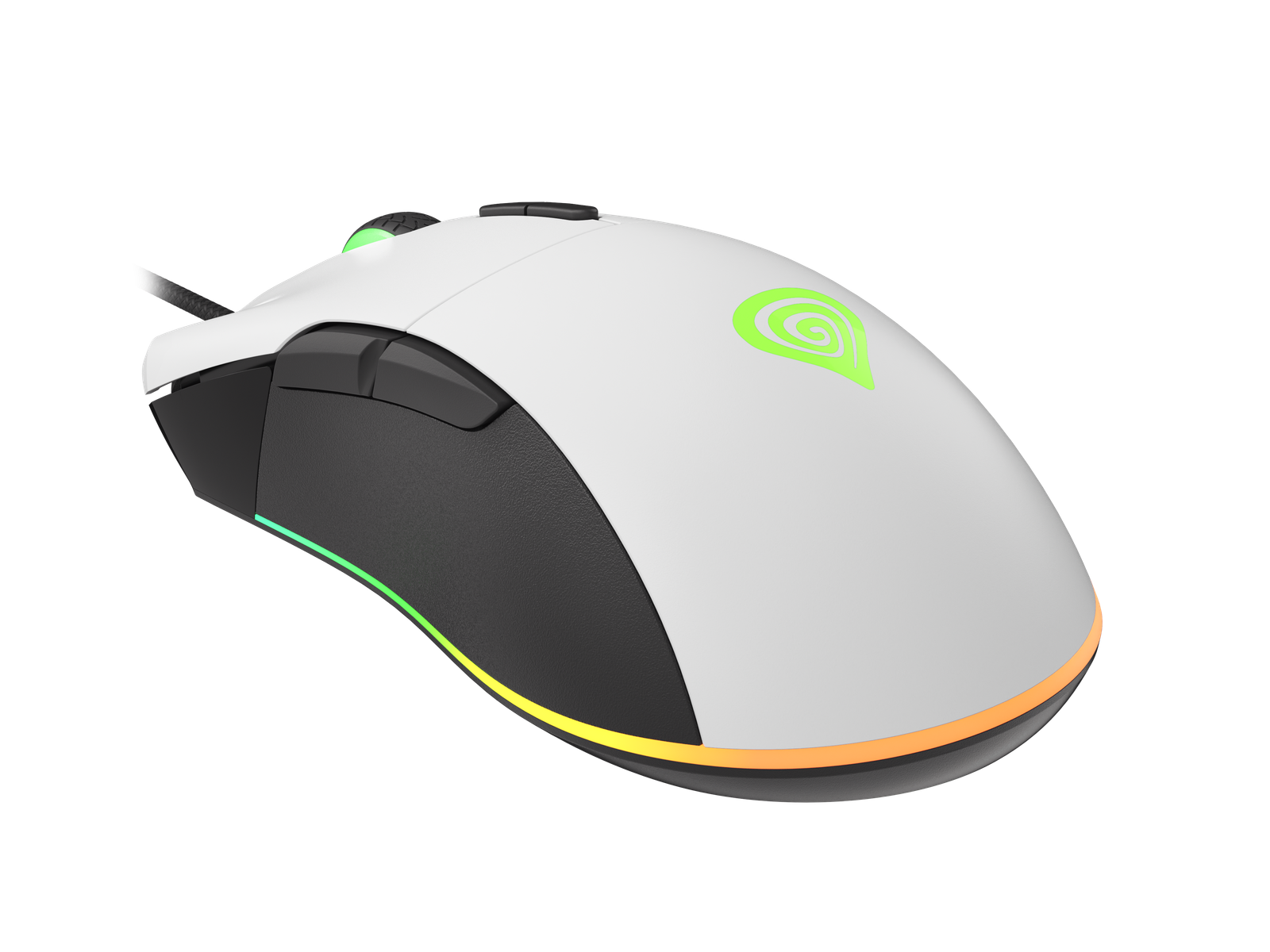 Genesis | Gaming Mouse | Krypton 290 | Wired | Optical | Gaming Mouse | USB 2.0 | White | Yes