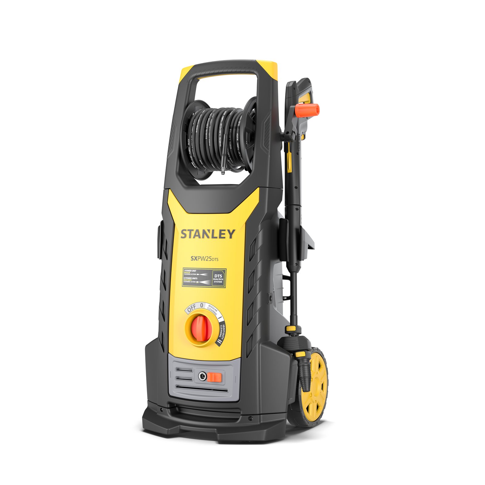 STANLEY SXPW25DTS-E High Pressure Washer (2500 W, 150 bar, 810 l/h) | Stanley Pressure Washer | 150 bar | 810 l/h