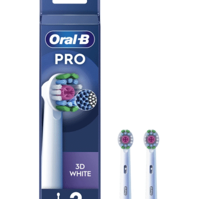 Oral-B | Replaceable Toothbrush Heads | PRO 3D White refill | Heads | Does not apply | Number of brush heads included 2