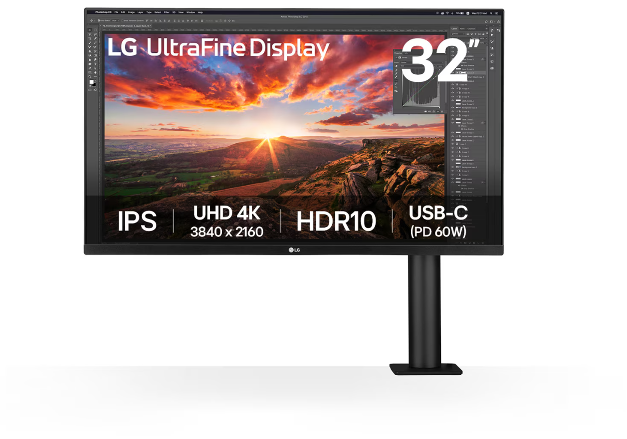 LG 32UN880K-B | 32 " | IPS | 16:9 | 60 Hz | 5 ms | 3840 x 2160 pixels | 350 cd/m² | HDMI ports quantity 2