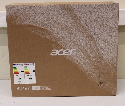 SALE OUT. Acer Vero B8 B248YEbemiqprcuzx 23.8" IPS 1920x1080/16:9/4ms/300/100M:1/DP,HDMI/Audio Out/Webcam/Black | Acer | Vero B8 B248YEbemiqprcuzx | 23.8 " | IPS | 16:9 | 100 Hz | 4 ms | 1920 x 1080 pixels | 300 cd/m² | HDMI ports quantity 1 | Black | Warranty 24 month(s) | DAMAGED PACKAGING