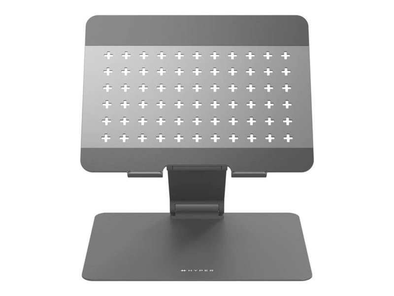 Hyper Desk Mount | HyperSpace Ergonomic Adjustable Laptop Stand | Height adjustment | 16 " | Gray